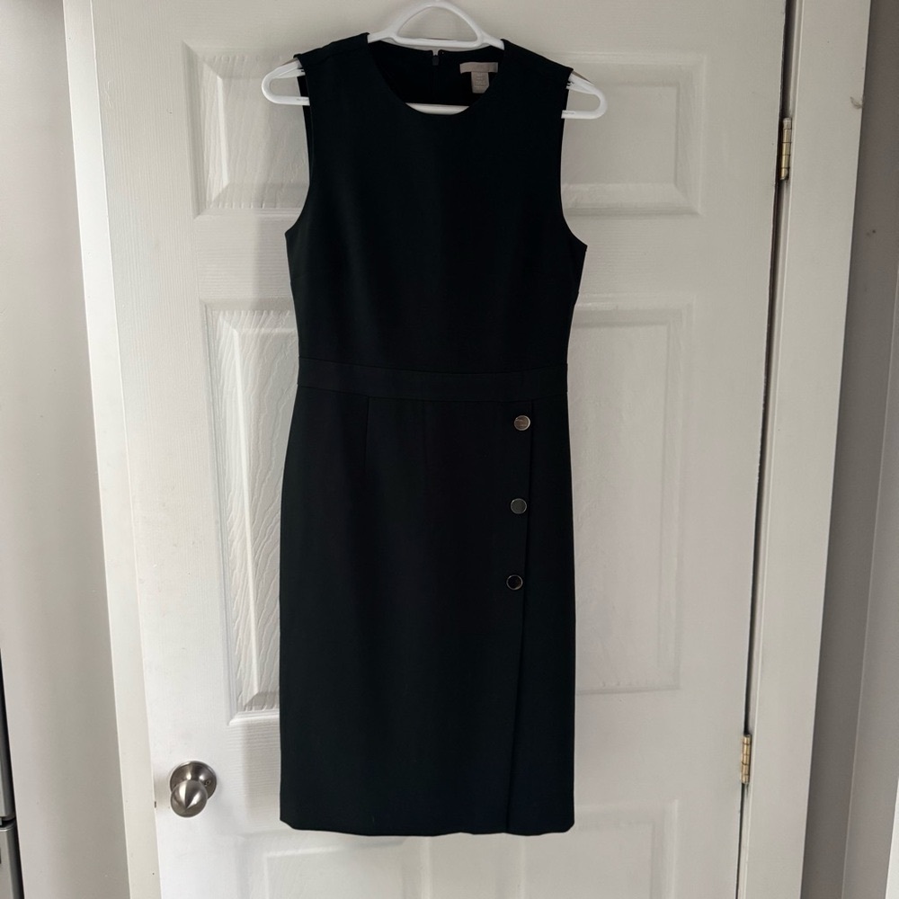 H&M  Sleeveless Sheath Midi Dress
